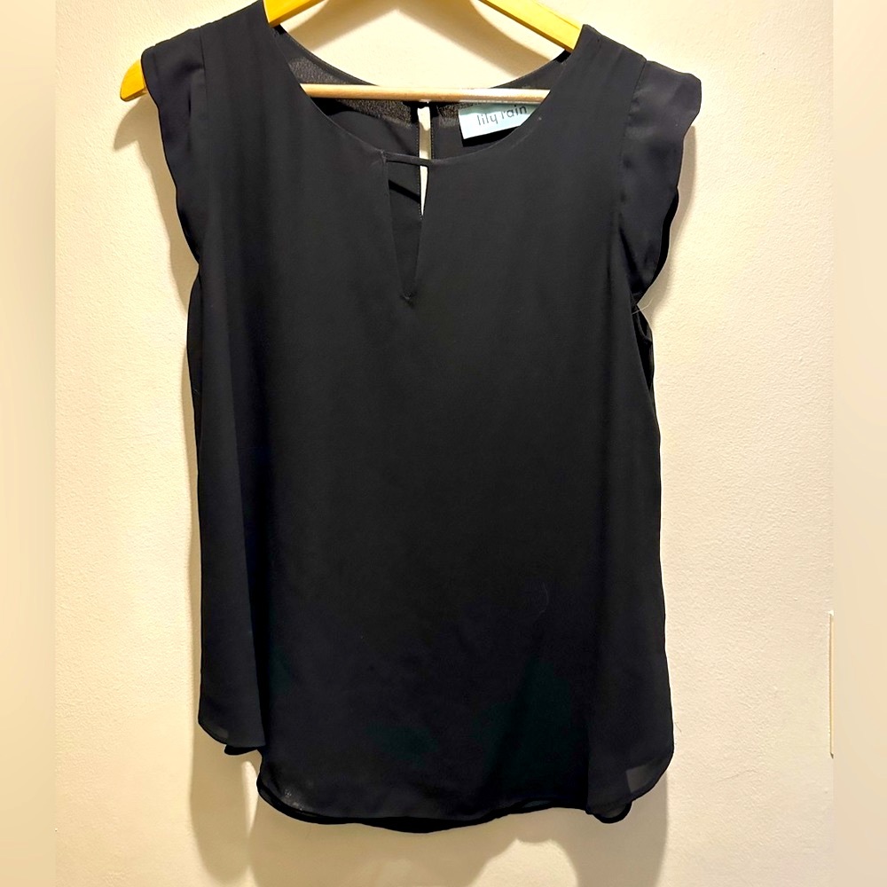 Lily Rain Black Top